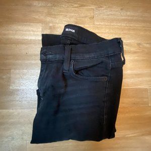 Women's Hudson Black Skinny Jeans